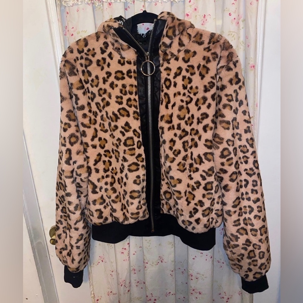 Current Mood Leopard Print Jacket - image 1